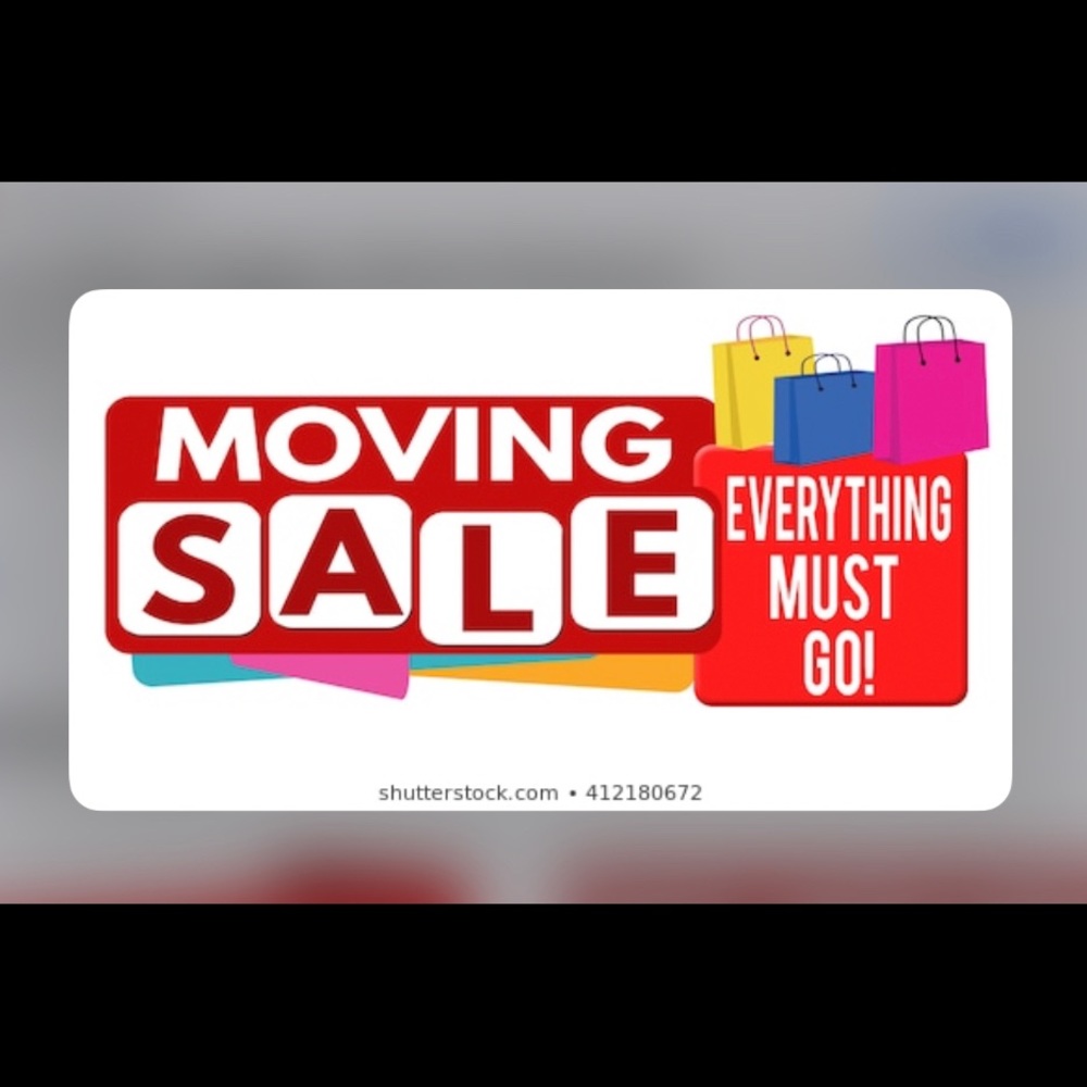 MOVING SALE!!